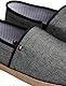 Tommy Hilfiger Herren Espadrilles Chambray mit Logo, Schwarz (Black), 43