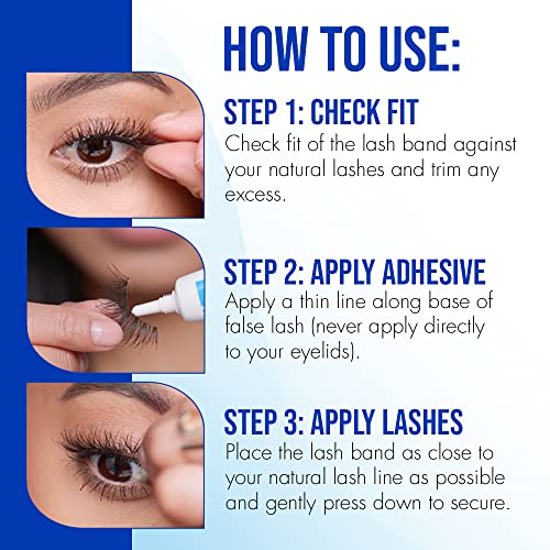 DUO Strip Eyelash Adhesive Clear, for Fake Strip Lash, 0.5 oz, 1-Pack - Thumbnail 4