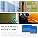 FSTURIOS 2 PCS PPF Squeegee, TPU Coating Anti-Scratch Window Tint Squeegee Water Remover Scraper, Soft Silicone Rubber Squeegee for Vinyl Wrap Protection Film, Car Accessories (Blue)