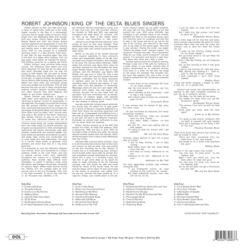 King Of The Delta Blues Vol. 1 & 2 - Clear Vinyl