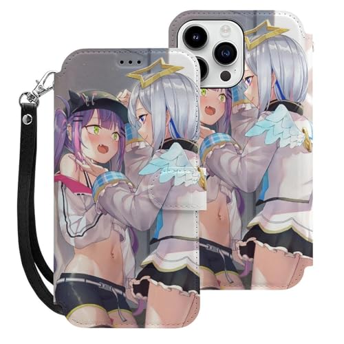 iPhone 15 Pro Max ��p�P�[�X �蒠�^ �I�V�����A�j���� VTuber �g���l ���Ȃ��� �X�}�z�P�[�X �y�Ռ��z������TPU�f�� �S�ʕی�z ���z�^ IPhone��p�P�[�X/�J�o�[ �D/�J�[�h���[ ���u��/�X�^���h�@�\ �y�� �Ռ��z�� ����