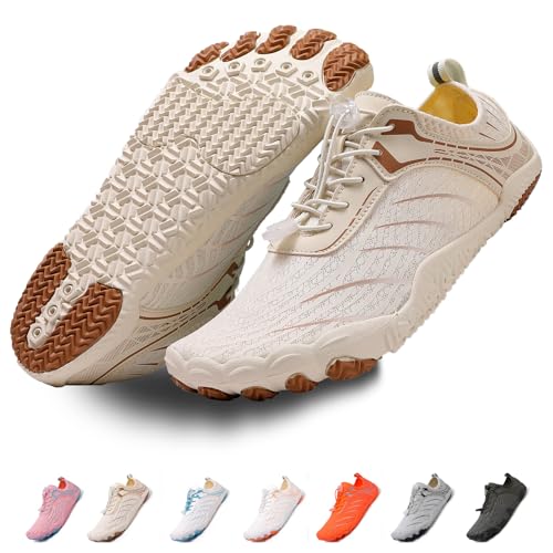 Image of Hike Barefoot Shoes Women Men Pro Water Footwear Wide Toe Box Non-Slip Unisex Athletic Outdoor Running Shoes