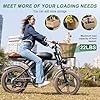 MOVCAN Electric Bike for Adults,1500W Motor 20 in Fat Tire Ebike,Up to 32MPH & 120 Miles,31.2AH Dual Battery, with Front Basket, 7 Speed Gear, Hydraulic Brakes Electric Motorcycle Bicycle #3