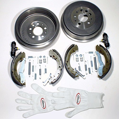 Autoparts-Online Set 60001430 Bremstrommel/Bremsen Set hinten