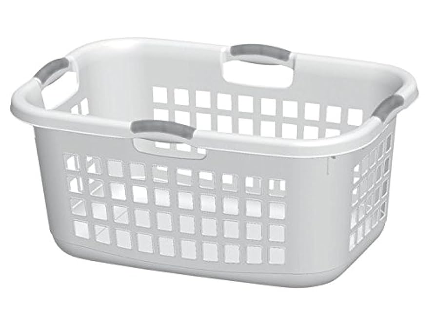 STERILITE CORP 12168006 Laundry Basket White 2Bshl