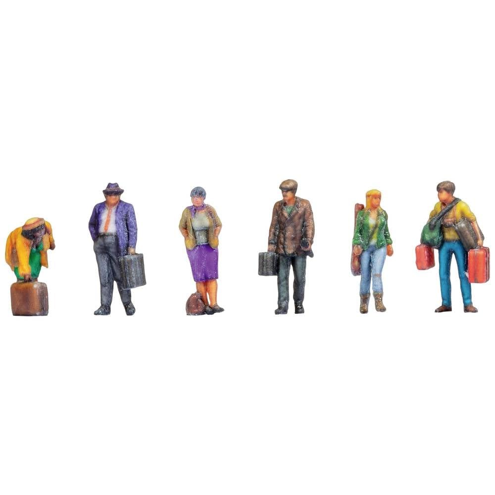 Noch 35310 N Gauge Passengers (6) 3D Master Figure Set