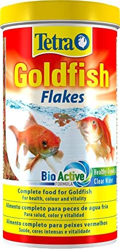 Tetra Goldfish Flakes - flake fish food for all goldfish and other coldwater fish, 500ml