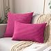 MIULEE Funda de Cojín Fundas de Almohada Decorativa Cuadrado Corduroy Pana a...