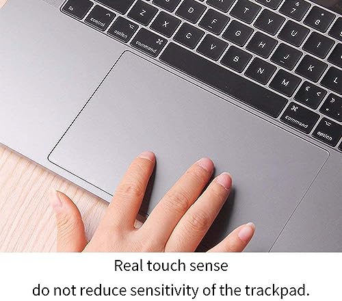Image of Midkart Smooth Trackpad Protector Compatible with MacBook Air 15 inch Case M4 A3241 M3 A3114 M2 A2941 with Liquid Retina Display & Touch ID Release 2025 2024 2023 Bubble-Free Protector, Matte