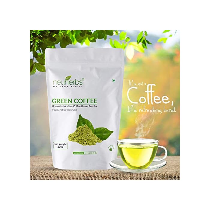 neuherbs organic green coffee beans