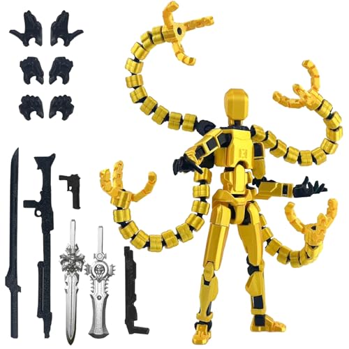 Already Assembled T13 Action Figure Accessories (Golde)