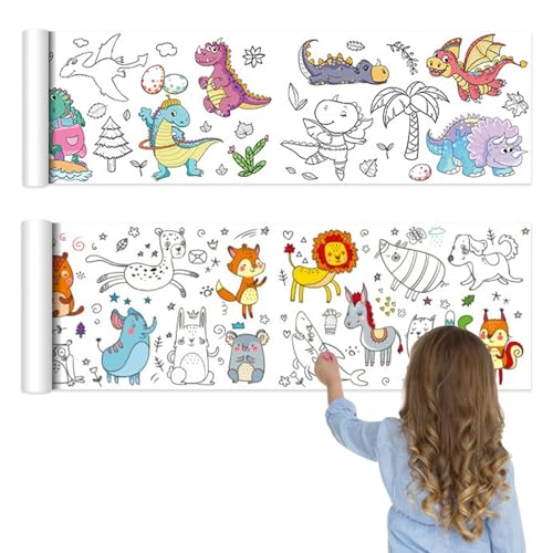 Papel de dibujo para niños de 3m: la solución al aburrimiento y las hojas sueltas