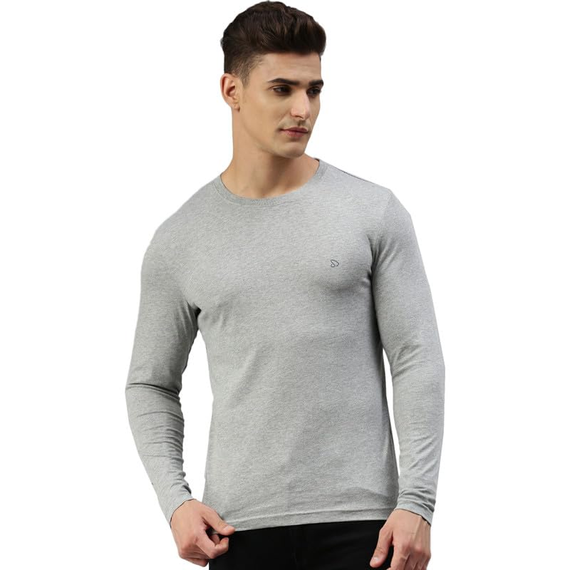 Solid Full Sleeve T-Shirt for Men-image-43