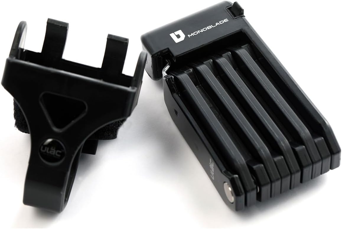 ULAC MONOBLADE UL-X3-01 Folding Blade Key Lock, Black