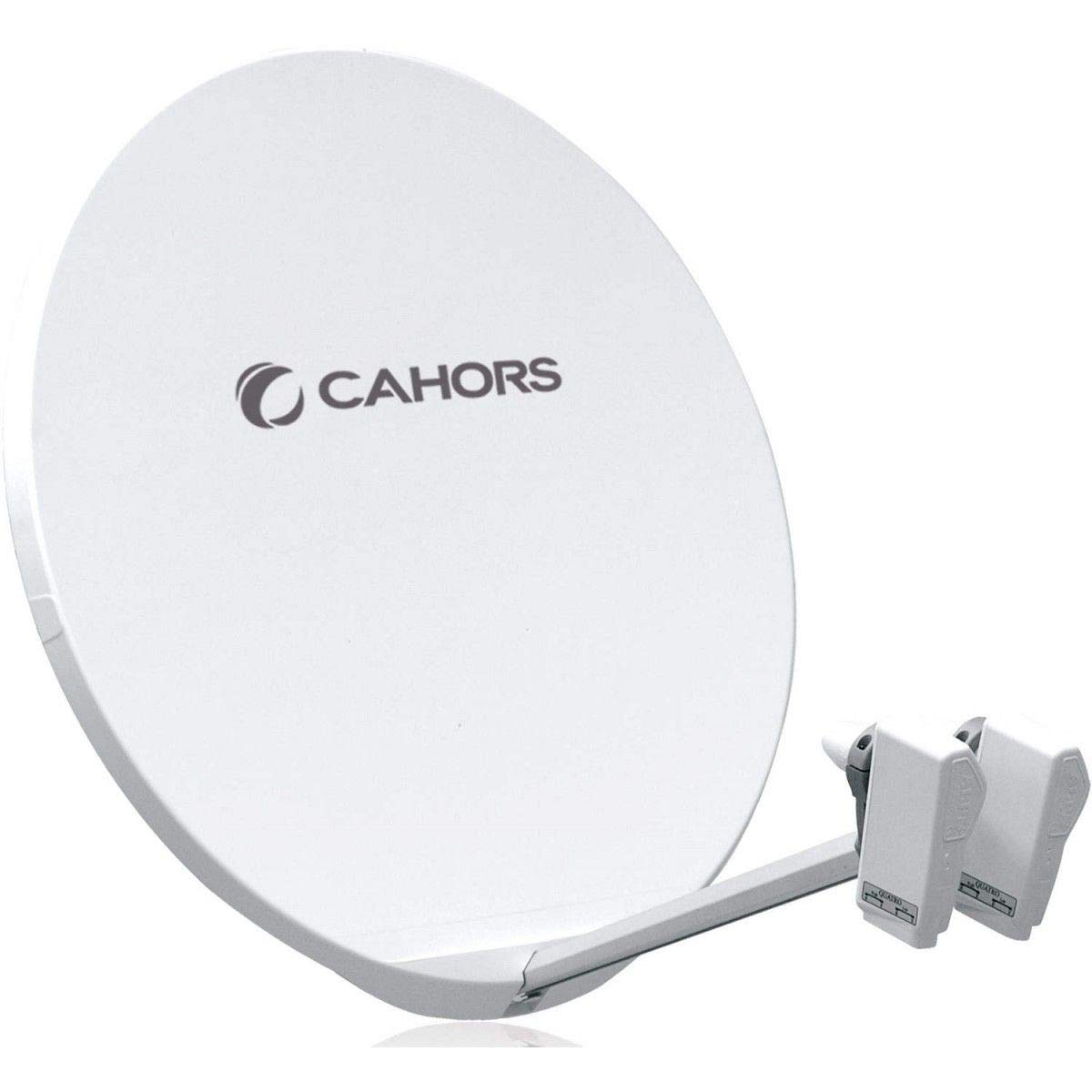 Antenne SMC 100 parabolique extérieure satellite 100cm haute performance pour décodeur TV HD - 2
