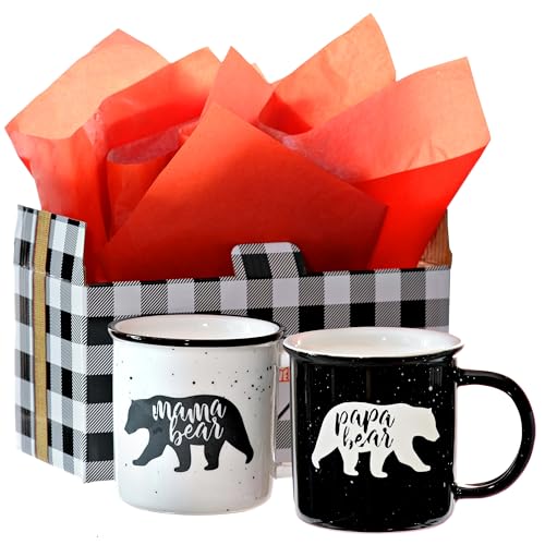 Mama Bear Papa Bear Mug Set of 2
