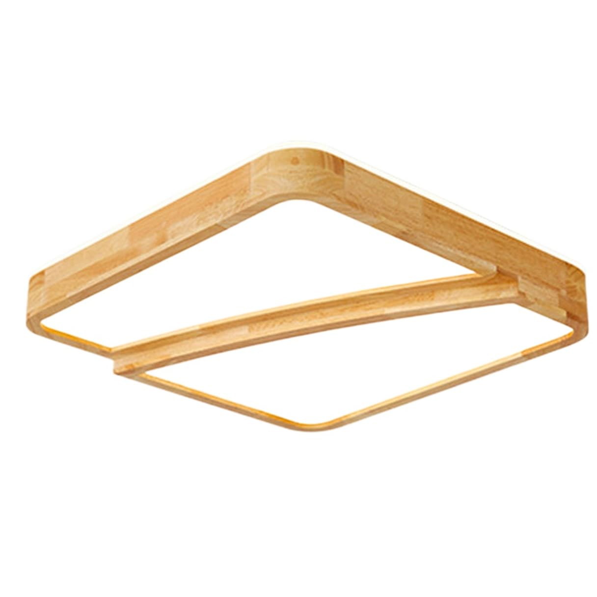 Lámpara De Techo De Madera Maciza Estilo Japonés Para Dormitorio