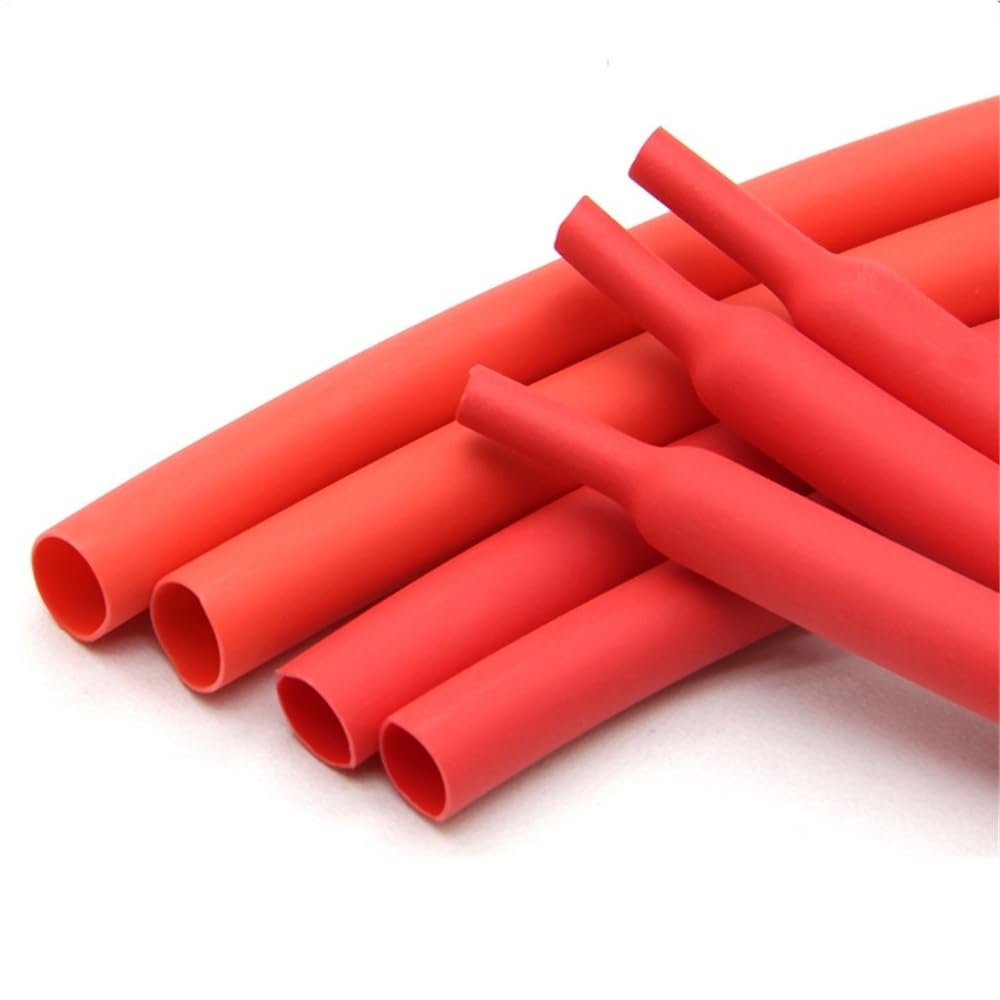 Tubo Termorestringente Rosso A Doppia Parete 3:1 Con Colla(15.4MM*8 METERS)