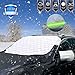 Produktbild Ezfull Frontscheibenabdeckung Auto, Scheibenabdeckung Magnet Faltbare Frostabdeckung Mit Zwei Spiegelabdeckungen Windschutzscheibe Abdeckung Winterabdeckung Frostabdeckung Schneeschutz Eisschutz