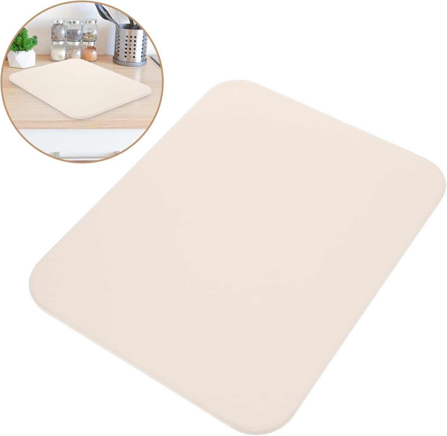 Square Cordierite Pizza Stone for Oven High Temperature Resistant Baking Stone for Grilling BBQ and Indoor Cooking Heavy Duty Pizza Pan for Bread Baking