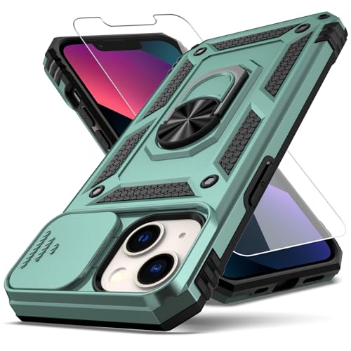 Coque pour iPhone 13 antichoc TPU rigide béquille hybride