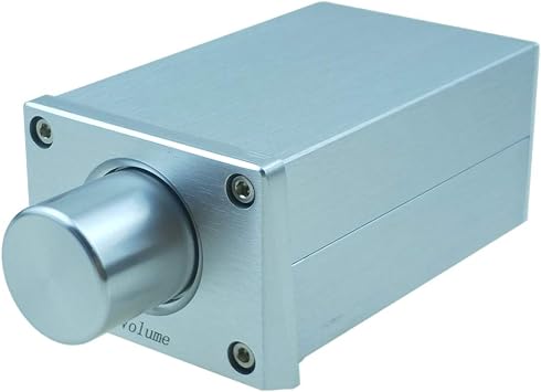C3r RCA Stereo audio Volume Controller, AUX audio attenuator Passive Preamp