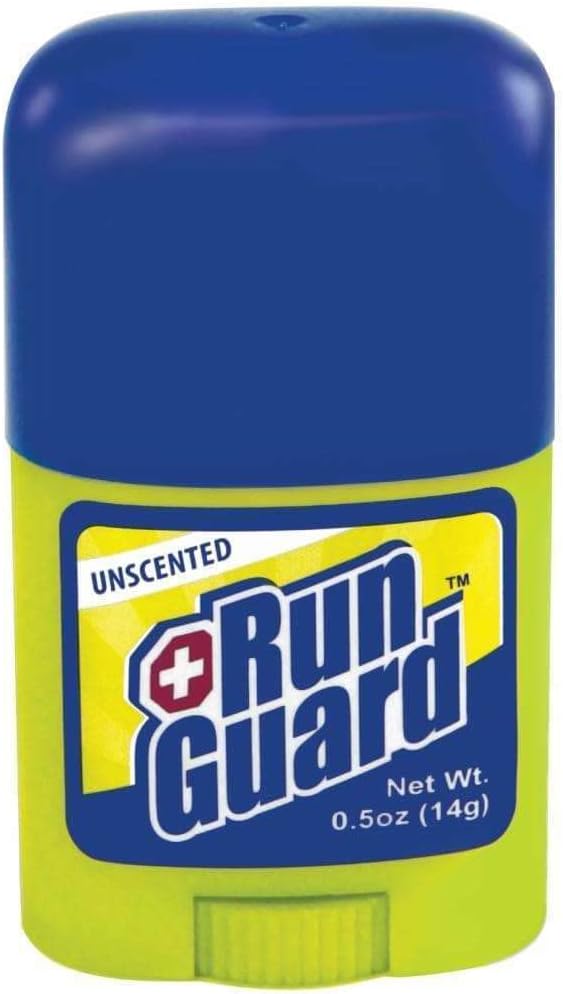 RunGuard Skin Protectant Travel Skin Protector Stick 15g Protection Against Chafing, Blistering and Skin Irritation on Feet, Thighs, Arms, Nipples