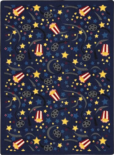Tapete Decorativo Joy Carpets 7'8" x 10'9" Color Azul