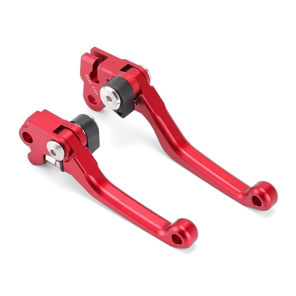 Zhannuobhd Red Brake Clutch Lever For Xr 600R 250 400 For Xr650r For Xr600r For Xr250l For Xr400 For Xr250 Motorcycle Pivot Brake Clutch Levers Handlebar Control Lever(Red)
