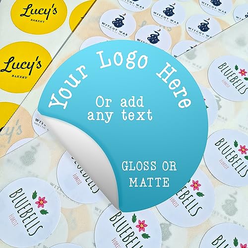 Personalised Stickers Logo Business Postal Labels Personalized Sticker Wax Melts