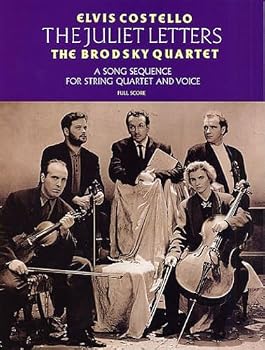 Paperback Elvis Costello & the Brodsky Quartet - The Juliet Letters Book