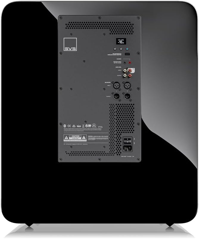 SVS PB17-Ultra 17 Inch Powered Subwoofer with Ported Box and DSP Control (Piano Gloss Black)