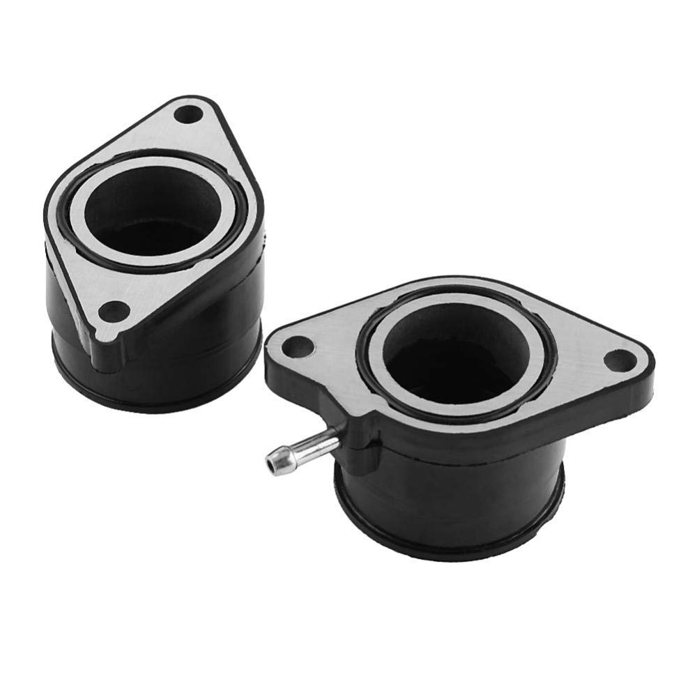 Collettore Carburatore, 2Pcs Giunto di avvio del carburatore del collettore per XT600 XT600Z XT600E 1984-2003 carburatore per TT600 1984-1989/1993-1997