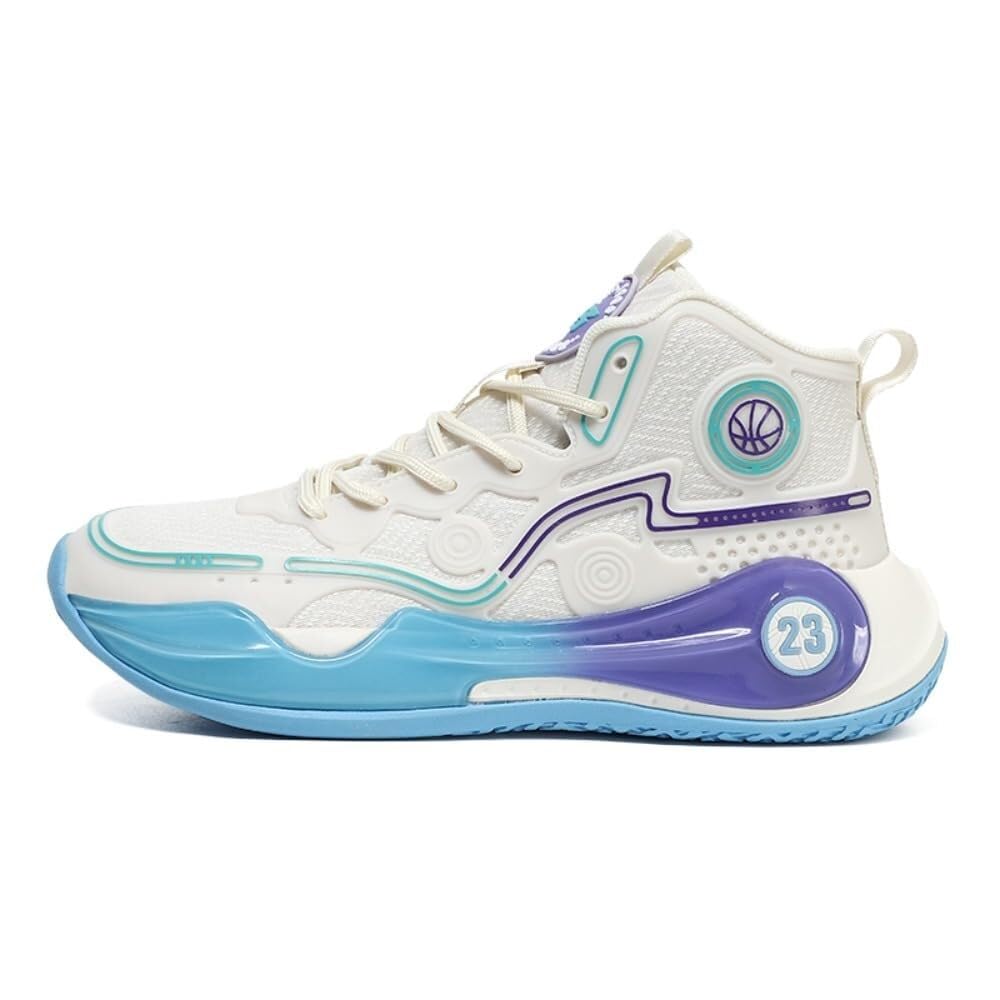 Zapatillas de baloncesto ligeras resistentes al desgaste de hombre 7