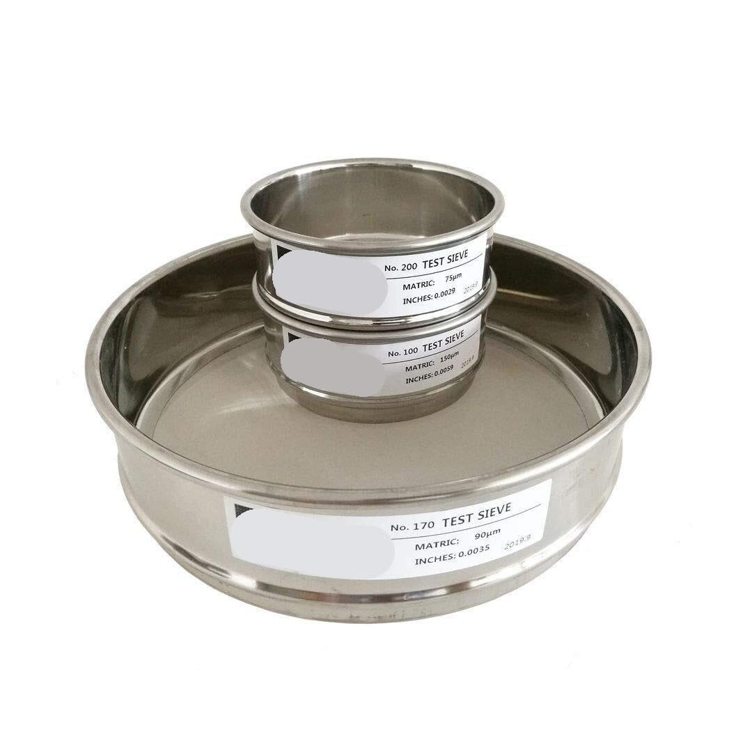 Tamis de test de 4 "de diamètre, 200 mailles, 1 pièce