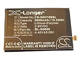 vhbw Li-Polymer Batterie 5000mAh (3.85V) pour Portable Smartphone téléphone Blu Studio Energy, D810u comme BL-N5000. vhbw Li-Polymer Batterie 5000mAh (3.85V) pour Portable Smartphone téléphone Blu Studio Energy, D810u comme BL-N5000.