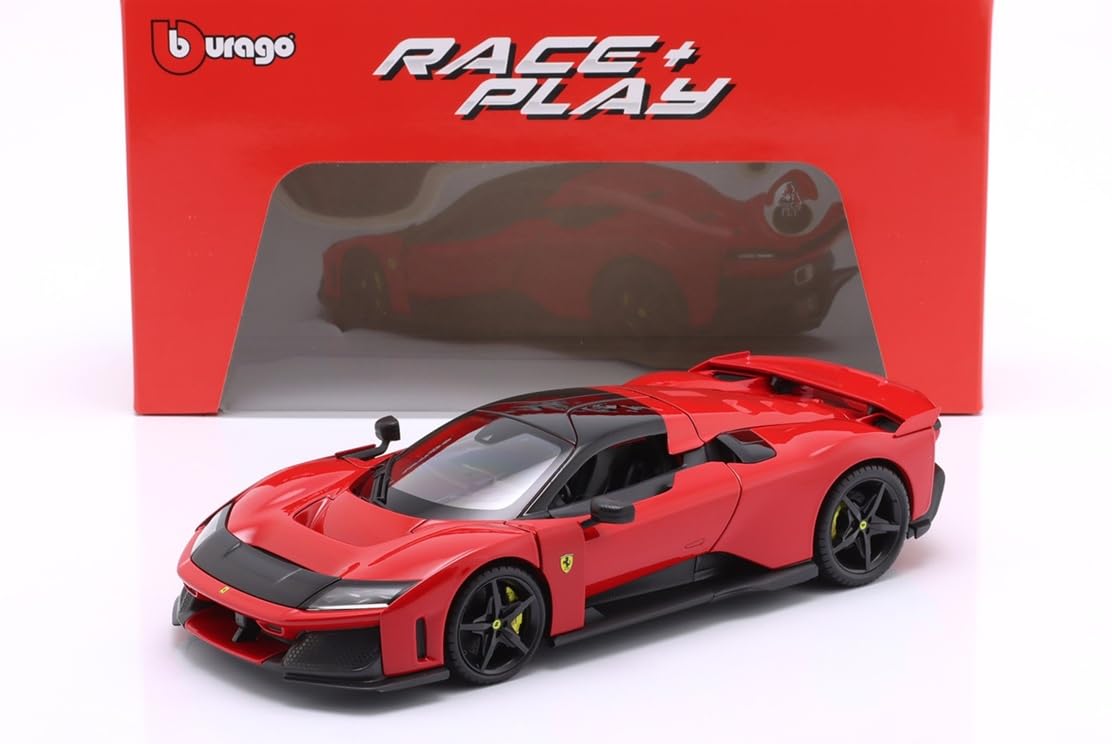 Amazon | ブラーゴ 1/18 フェラーリ F80 (レッド) 2024 | ミニカー