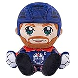 Bleacher Creatures Edmonton Oilers Connor McDavid 8' Kuricha Plush - Soft Chibi Inspired NHL Superstar