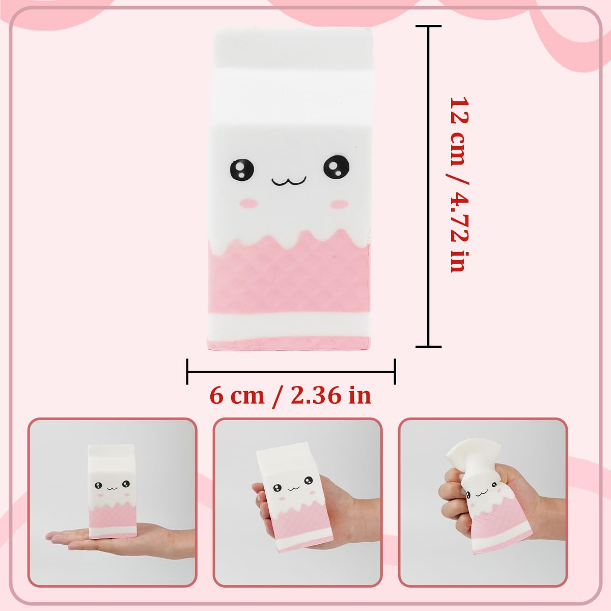 4 sztuki zabawek z płynami do jedzenia, antystresowe zabawki Squishy, Kawaii miękkie zabawki sensoryczne Fidget, powolne wzrastanie, zabawki sensoryczne, antystresowe zabawki Fidget dla dziewcząt i