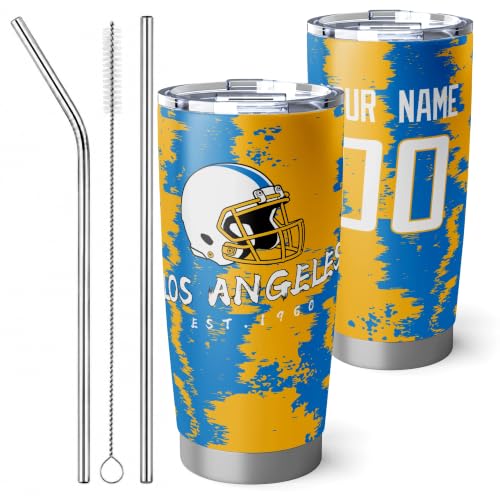 Image of ANTKING Los Angeles Tumbler 20oz Travel Mug Custom Number Name Gifts