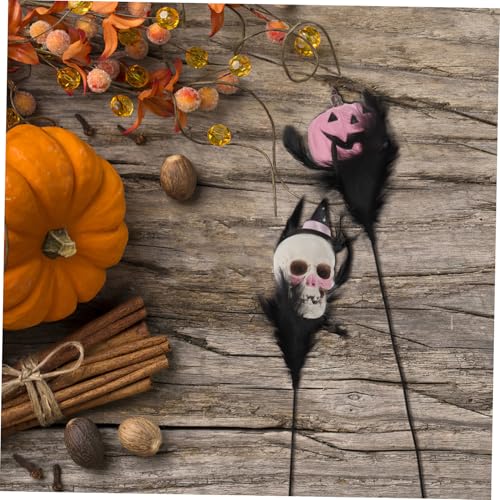 Tiges Décorations Halloween Effrayant Floral pour Vases Centre Table - 6