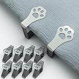 ULMDUEAEE 10 Stück Tischdeckenklammern Edelstahl, Tischdeckenbeschwerer Tischtuchklammern Outdoor Tischklammern für Gartentisch Restaurant & Picknick – Tischplatten 1–3 cm Stärke