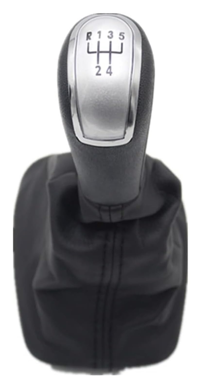 FNCVTM Car Gear Knob for Skoda for Fabia MK1 1999-2008 5 Speed Gear Stick Shift Knob Leather Boot