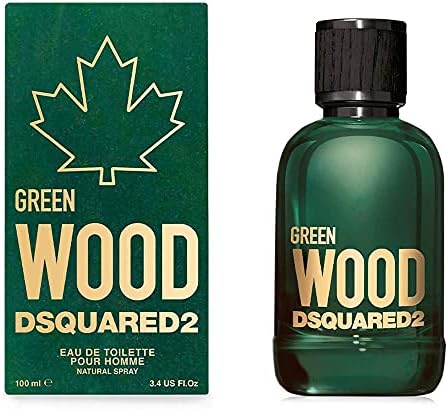 Green Wood For Men Eau de Toilette Spray, 3.4 Ounce