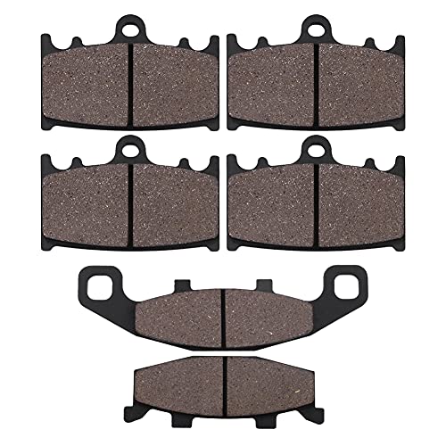 Pastillas de freno delanteras y traseras para Kawasaki ZZR 400 1990-1992, ZZR 600 1990-1993, GPZ 900 R 1990-1996, ZX9R 1994-1995, ZR 1100 1992-1995 Cover