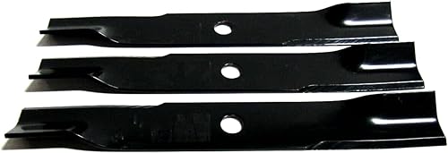 Pro Parts Place, PPP 3 cuchillas de Estados Unidos en cubiertas de 52 pulgadas compatibles con Exmark 103-6382 103-6382-s compatibles con Toro