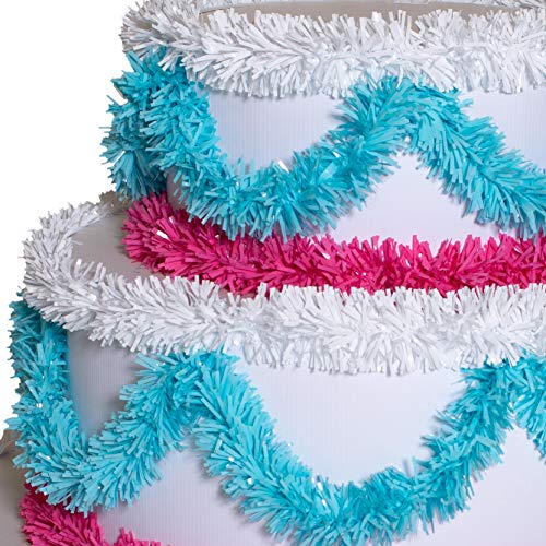 Anderson's 3-Tier Pink and Blue Pop-Out Cake, Party Props, Photo Ops, Backdrops