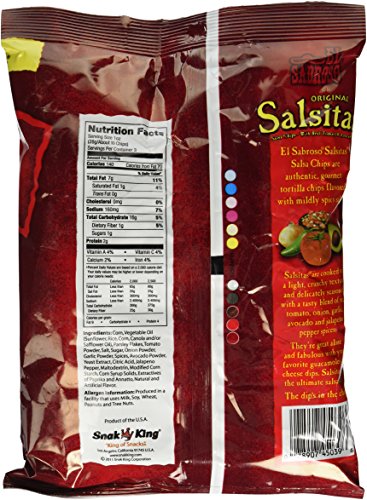 Salsitas Spicy Salsa Chips 3oz Bags (Pack of 3) - Thumbnail 2