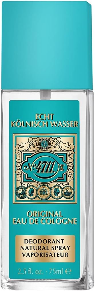 4711® Echt Kölnisch Wasser | Deodorant des Duftklassikers 4711 - lang anhaltende Frische | 75ml Natural Spray
