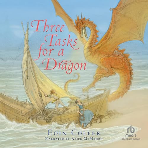 Three Tasks for a Dragon by Eoin Colfer, P. J. Lynch - illustrator episode artwork